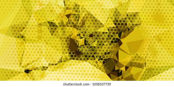 Abstract background. Spotted halftone effect. Dots, circles. Vector clip art