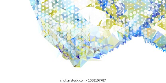 Abstract background. Spotted halftone effect. Dots, circles. Vector clip art