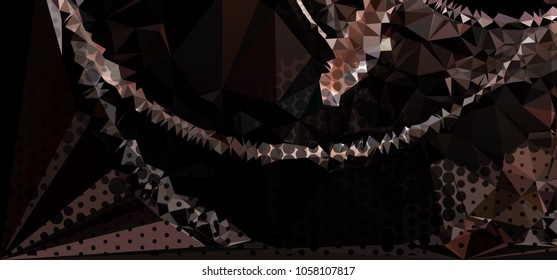 Abstract background. Spotted halftone effect. Dots, circles. Vector clip art