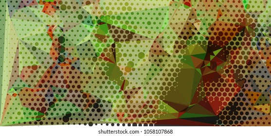 Abstract background. Spotted halftone effect. Dots, circles. Vector clip art