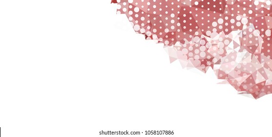 Abstract background. Spotted halftone effect. Dots, circles. Vector clip art