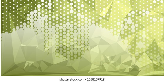 Abstract background. Spotted halftone effect. Dots, circles. Vector clip art