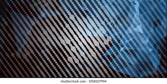 Abstract background. Spotted halftone effect. Dots, circles. Vector clip art
