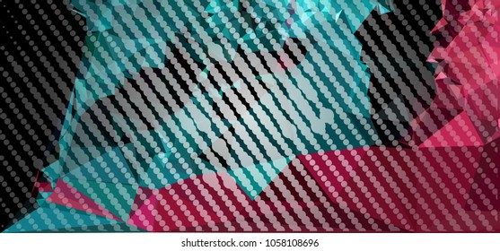 Abstract background. Spotted halftone effect. Dots, circles. Vector clip art