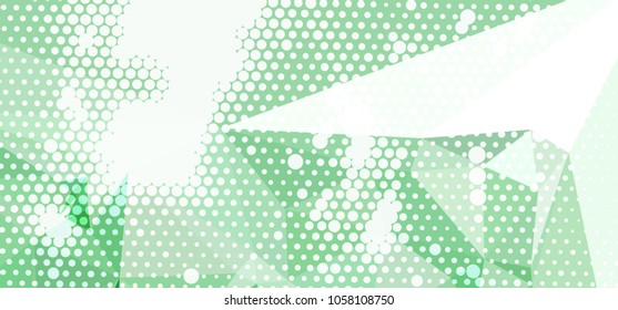 Abstract background. Spotted halftone effect. Dots, circles. Vector clip art