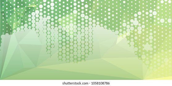 Abstract background. Spotted halftone effect. Dots, circles. Vector clip art