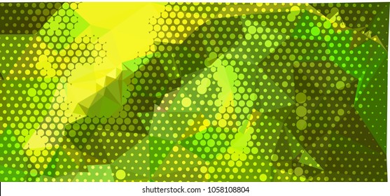 Abstract background. Spotted halftone effect. Dots, circles. Vector clip art