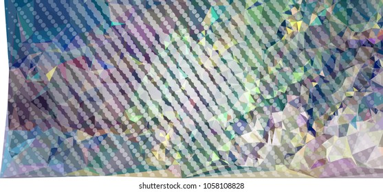 Abstract background. Spotted halftone effect. Dots, circles. Vector clip art