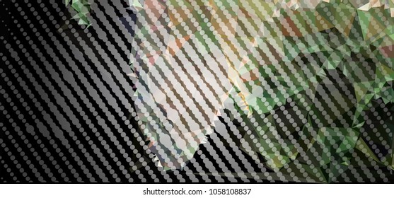 Abstract background. Spotted halftone effect. Dots, circles. Vector clip art