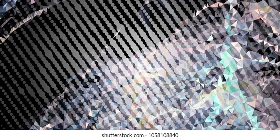Abstract background. Spotted halftone effect. Dots, circles. Vector clip art