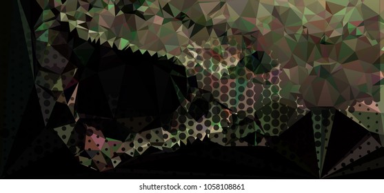 Abstract background. Spotted halftone effect. Dots, circles. Vector clip art
