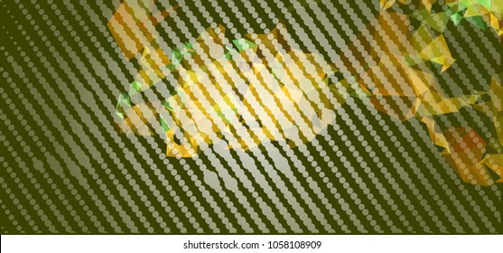 Abstract background. Spotted halftone effect. Dots, circles. Vector clip art