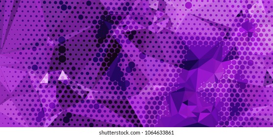 Abstract background. Spotted halftone effect. Vector clip art