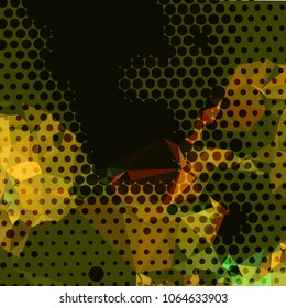 Abstract background. Spotted halftone effect. Vector clip art