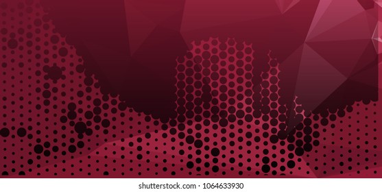Abstract background. Spotted halftone effect. Vector clip art