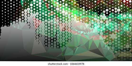 Abstract background. Spotted halftone effect. Vector clip art