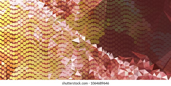 Abstract background. Spotted halftone effect. Vector clip art
