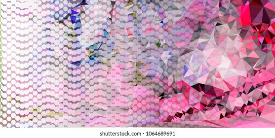 Abstract background. Spotted halftone effect. Vector clip art