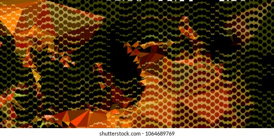Abstract background. Spotted halftone effect. Vector clip art