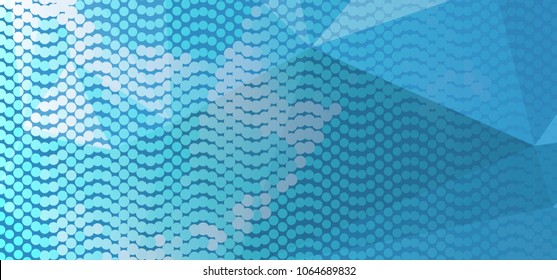 Abstract background. Spotted halftone effect. Vector clip art
