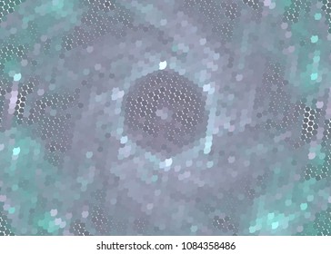 Abstract background. Spotted halftone effect. Dots, circles. Vector clip art