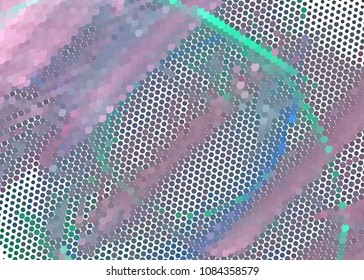 Abstract background. Spotted halftone effect. Dots, circles. Vector clip art