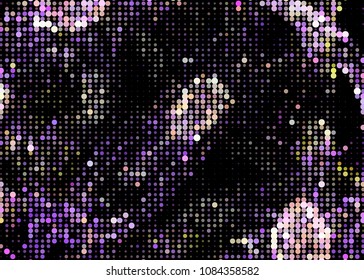Abstract background. Spotted halftone effect. Dots, circles. Vector clip art