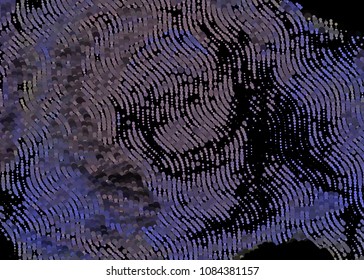 Abstract background. Spotted halftone effect. Dots, circles. Vector clip art