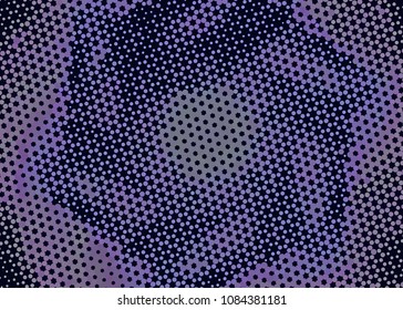 Abstract background. Spotted halftone effect. Dots, circles. Vector clip art
