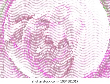 Abstract background. Spotted halftone effect. Dots, circles. Vector clip art