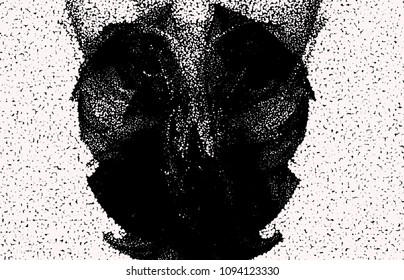 Abstract background. Spotted halftone effect. Dots, circles. Vector clip art