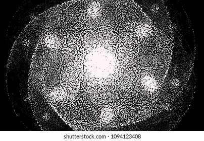 Abstract background. Spotted halftone effect. Dots, circles. Vector clip art