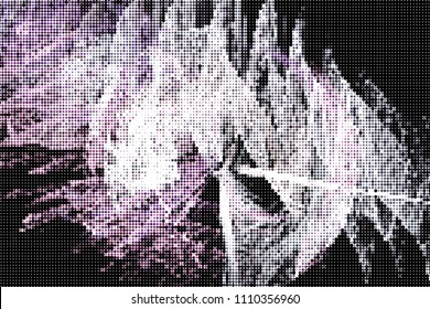 Abstract background. Spotted halftone effect. Vector clip art