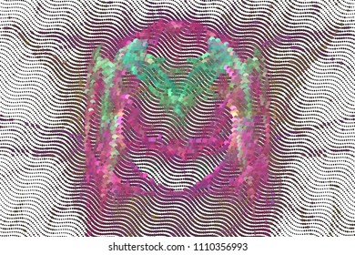 Abstract background. Spotted halftone effect. Vector clip art