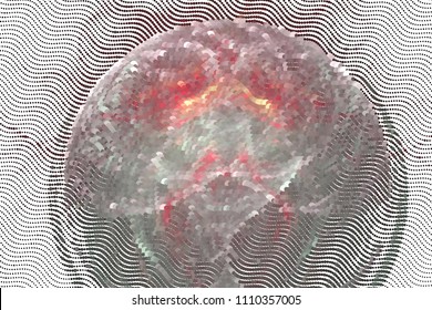 Abstract background. Spotted halftone effect. Vector clip art