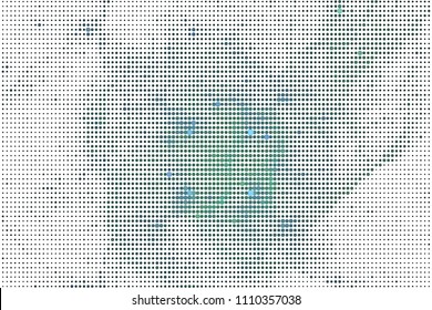 Abstract background. Spotted halftone effect. Vector clip art