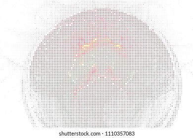 Abstract background. Spotted halftone effect. Vector clip art