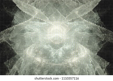 Abstract background. Spotted halftone effect. Vector clip art