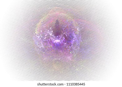 Abstract background. Spotted halftone effect. Dots, circles. Vector clip art