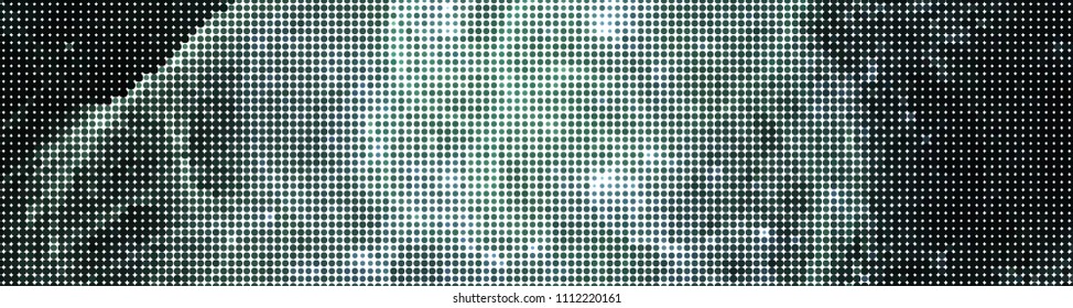 Abstract background. Spotted halftone effect. Dots, circles. Vector clip art