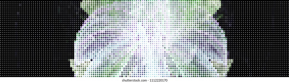 Abstract background. Spotted halftone effect. Dots, circles. Vector clip art