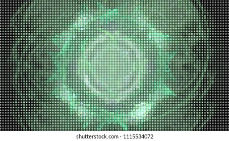 Abstract  background. Spotted halftone effect. Dots, circles. Vector clip art