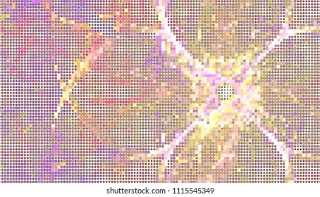 Abstract  background. Spotted halftone effect. Dots, circles. Vector clip art