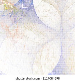 Abstract  background. Spotted halftone effect. Dots, circles. Vector clip art