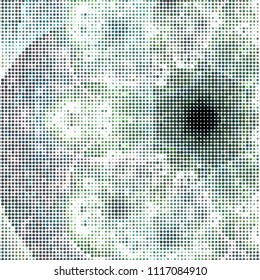 Abstract  background. Spotted halftone effect. Dots, circles. Vector clip art