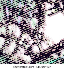 Abstract  background. Spotted halftone effect. Dots, circles. Vector clip art