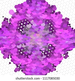 Abstract  background. Spotted halftone effect. Dots, circles. Vector clip art