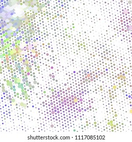 Abstract  background. Spotted halftone effect. Dots, circles. Vector clip art