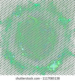 Abstract  background. Spotted halftone effect. Dots, circles. Vector clip art