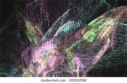 Abstract background with spotted halftone effect. Dots pattern.